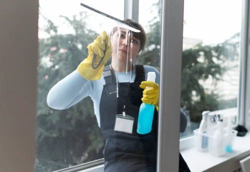 Nettoyage de vitres intérieures et extérieures à Lancié